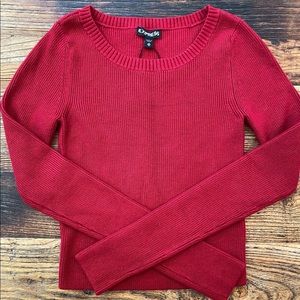 Scarlet Knit Long Sleeve Top
